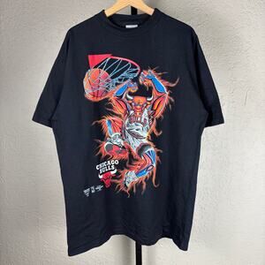 Chicago Bulls Vintage 1997 Dunking Benny NBA XL Tee
